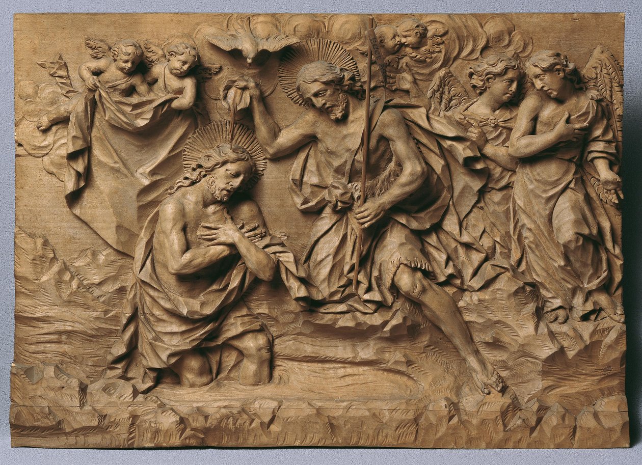 Bautismo de Cristo de Johann Peter Schwanthaler der Ältere