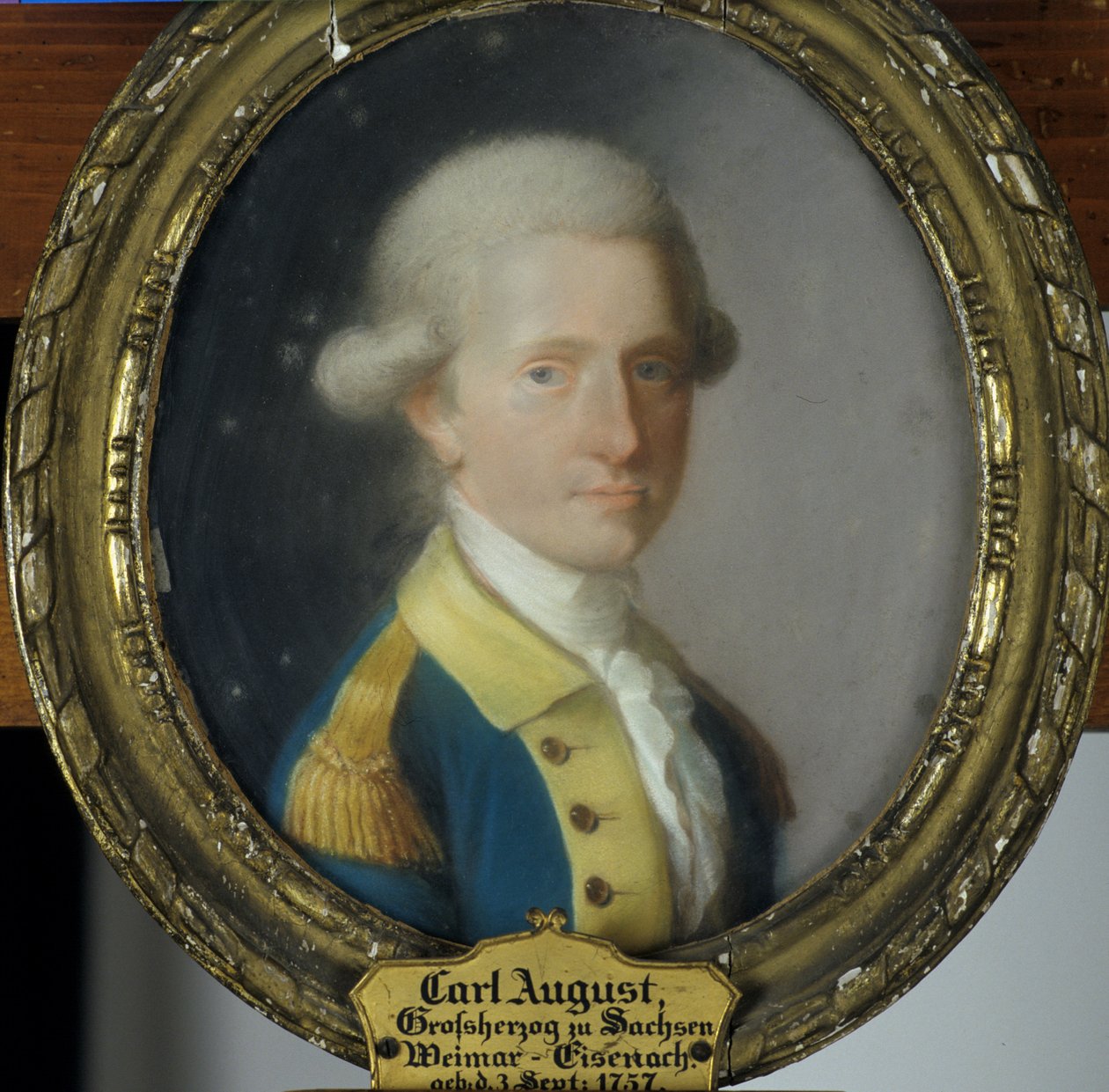 Carl August, Gran Duque de Sajonia-Weimar-Eisenach, 1780 de Johann Philipp Bach