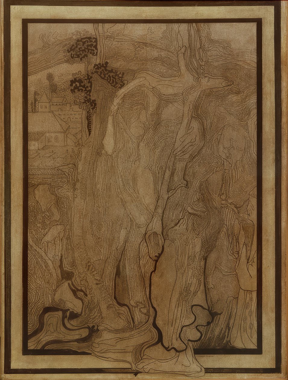 Monje épico de Johan Thorn Prikker