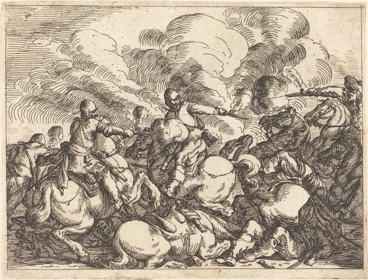 Caprichos de varias batallas de Johann Wilhelm Baur