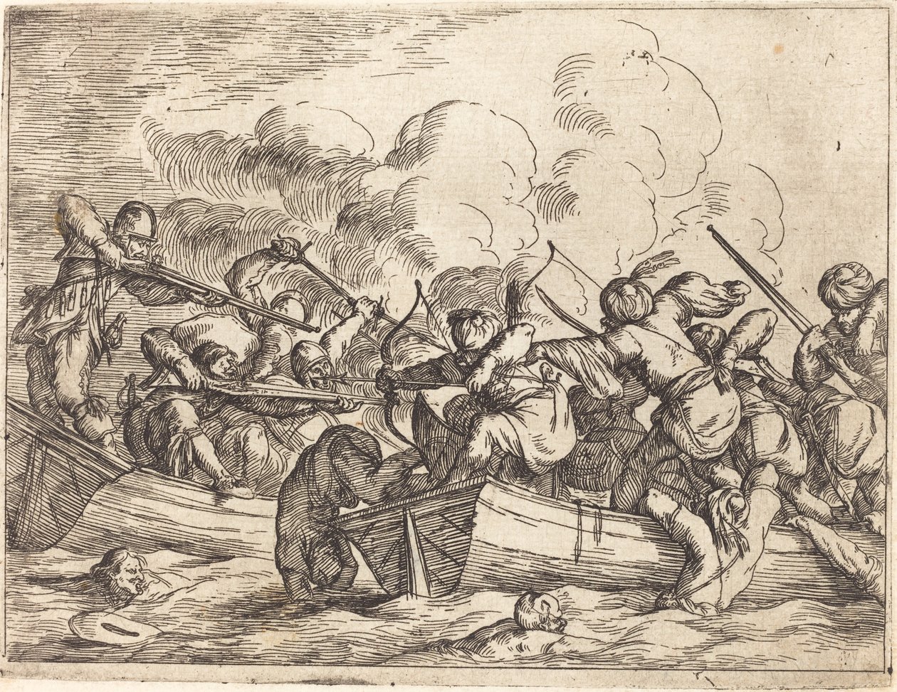 Caprichos de varias batallas de Johann Wilhelm Baur