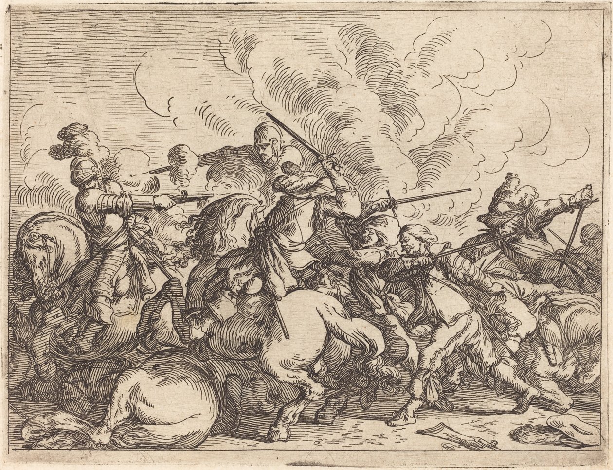 Caprichos de varias batallas de Johann Wilhelm Baur