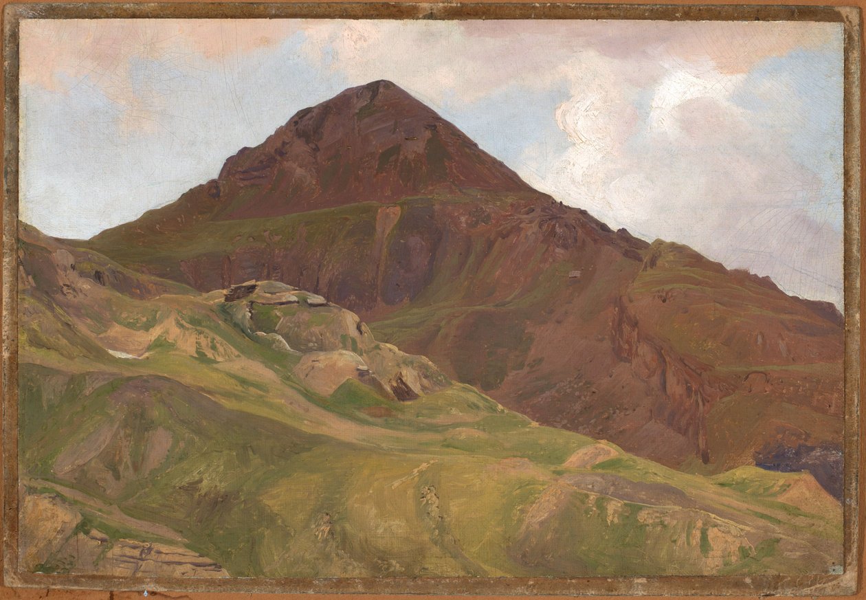 Paisaje desolado de alta montaña de Johann Wilhelm Schirmer