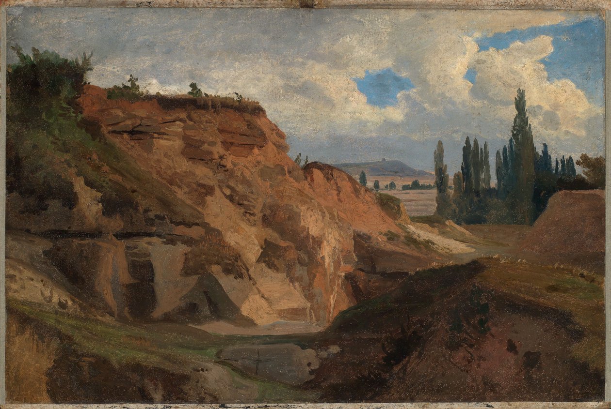 Cantera en el sur de Francia de Johann Wilhelm Schirmer