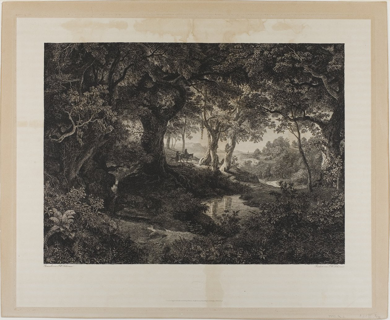 El gran paisaje italiano de Johann Wilhelm Schirmer