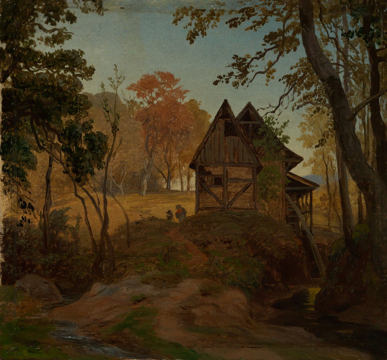 Molino de agua de Johann Wilhelm Schirmer