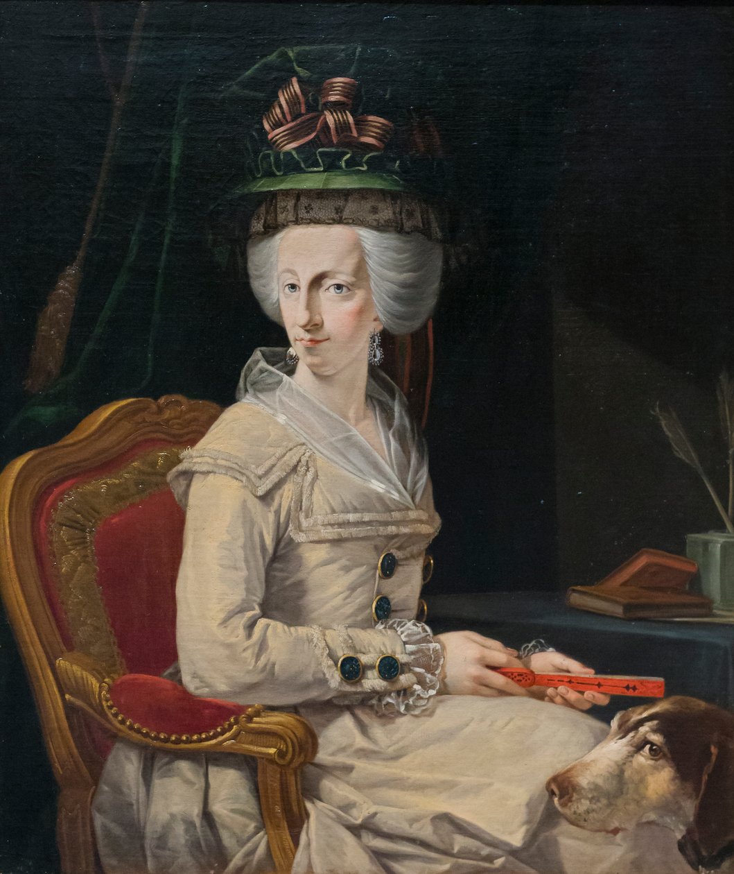María Amalia de Austria, c.1778-79 (óleo sobre lienzo) de Johann Zoffany