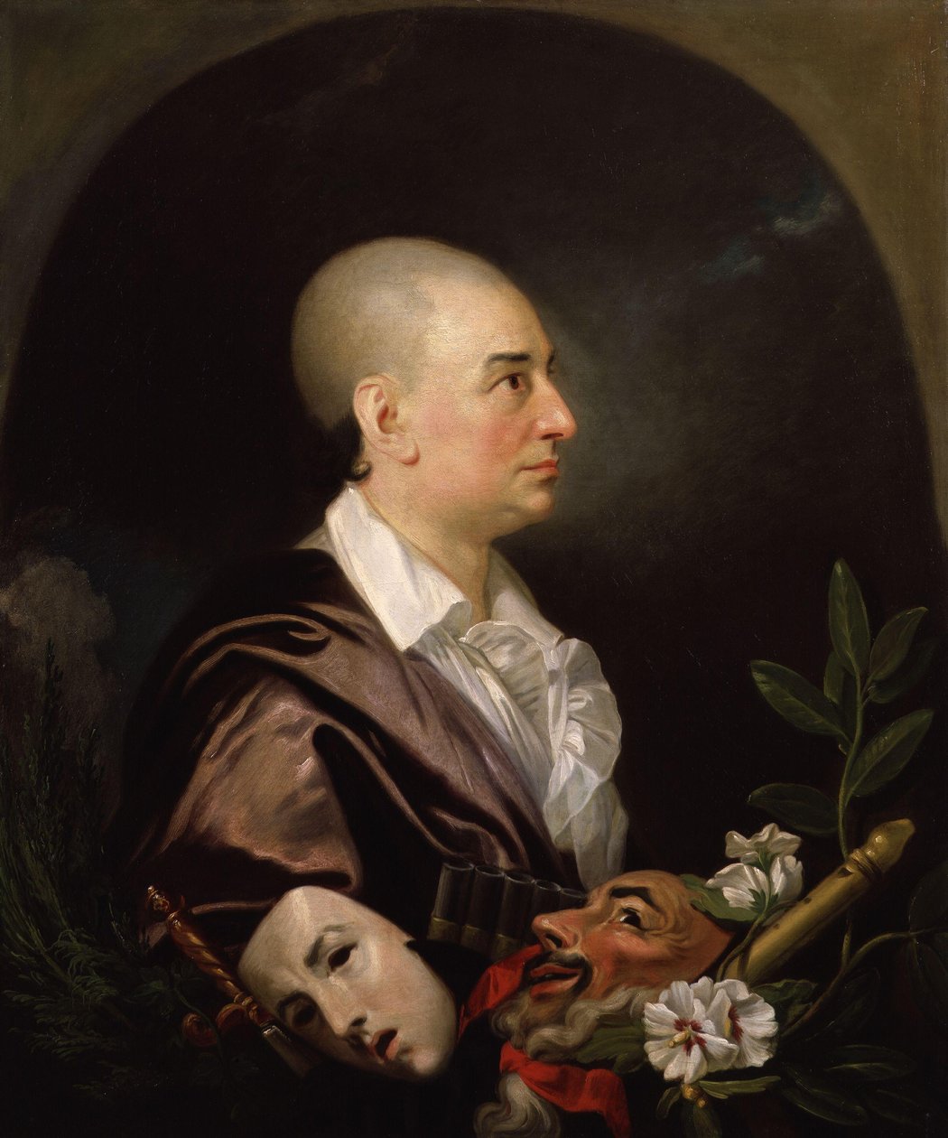 Retrato de David Garrick de Johann Zoffany