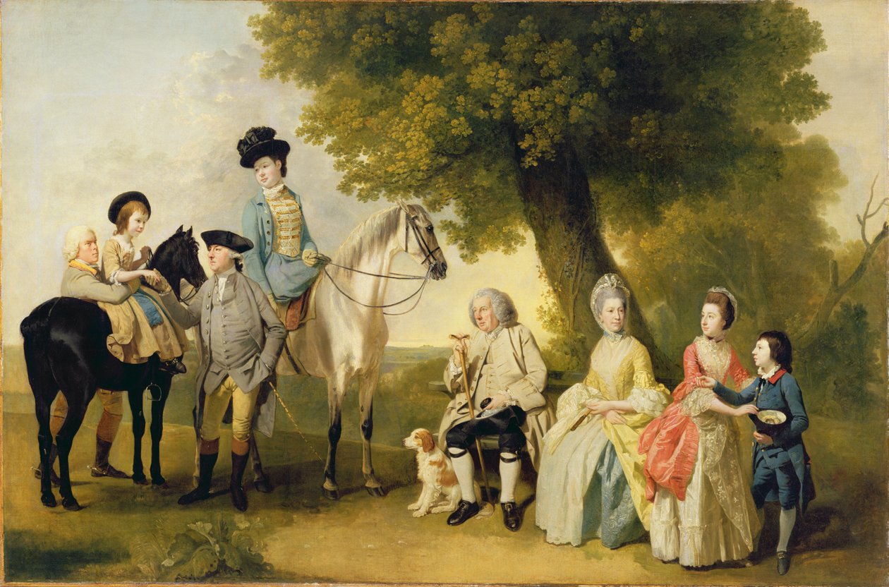 La Familia Drummond, c.1769 de Johann Zoffany