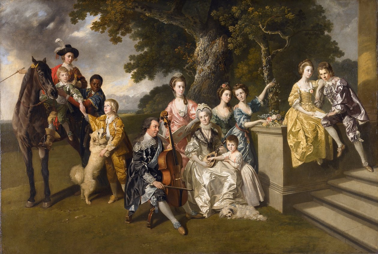 La familia de Sir William Young de Johann Zoffany