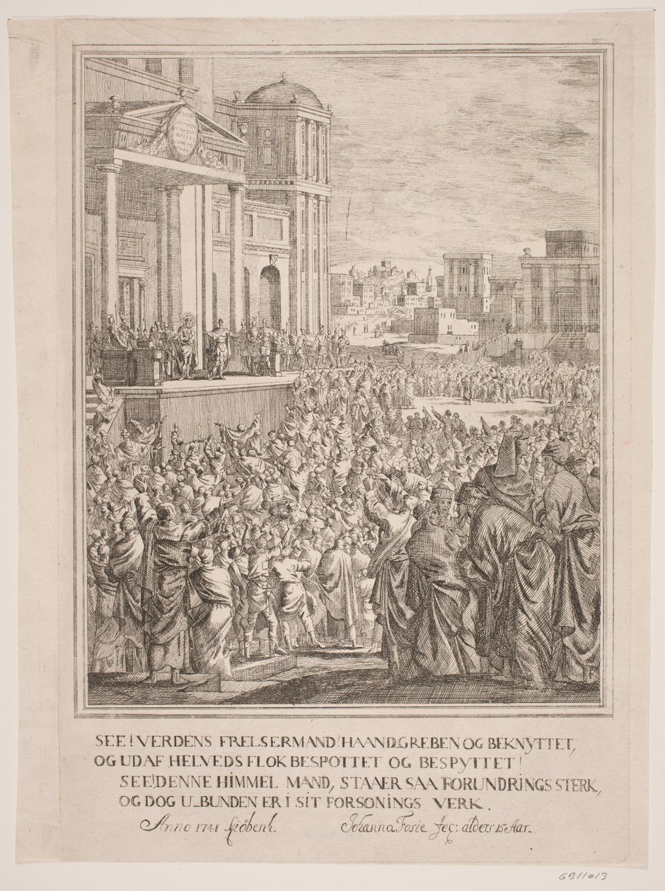 La burla de Cristo de Johanna Fosie