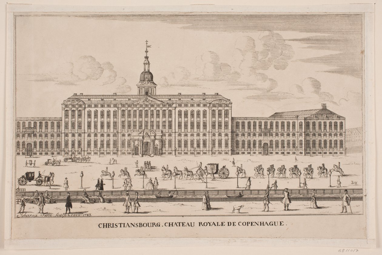 Castillo de Christiansborg de Johanna Fosie