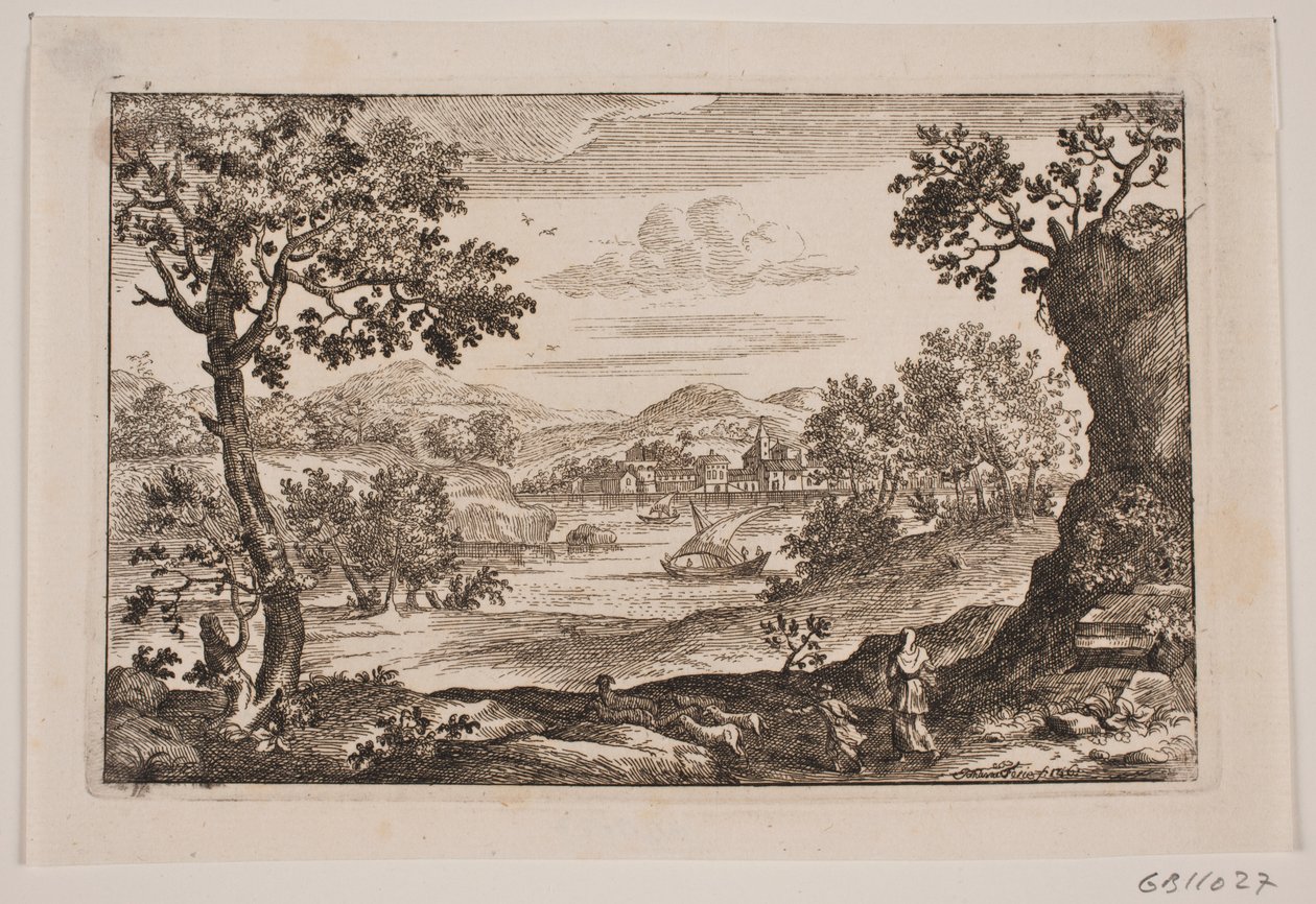 Río entre montañas de Johanna Fosie