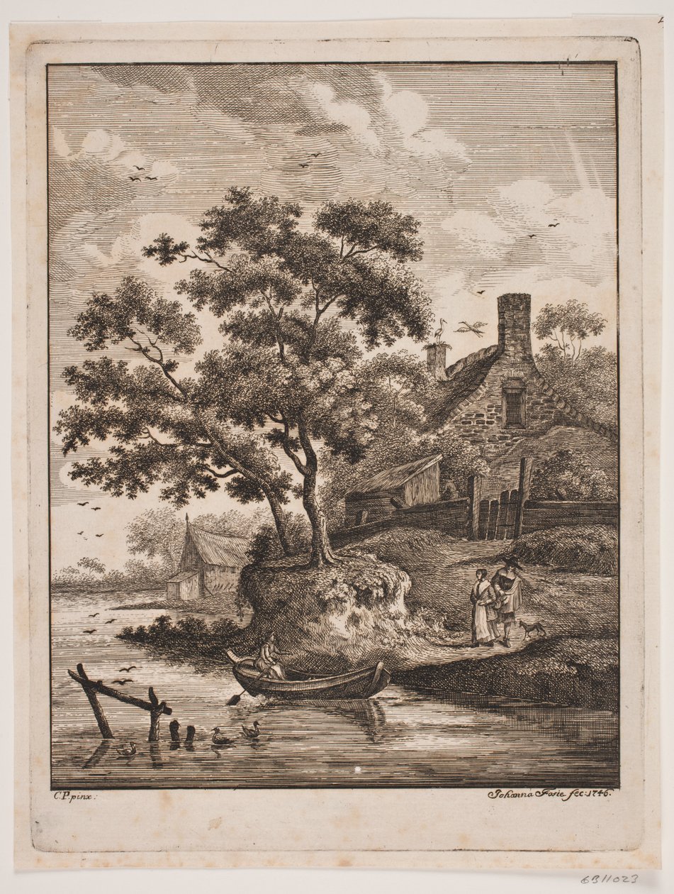 Paisaje fluvial de Johanna Fosie