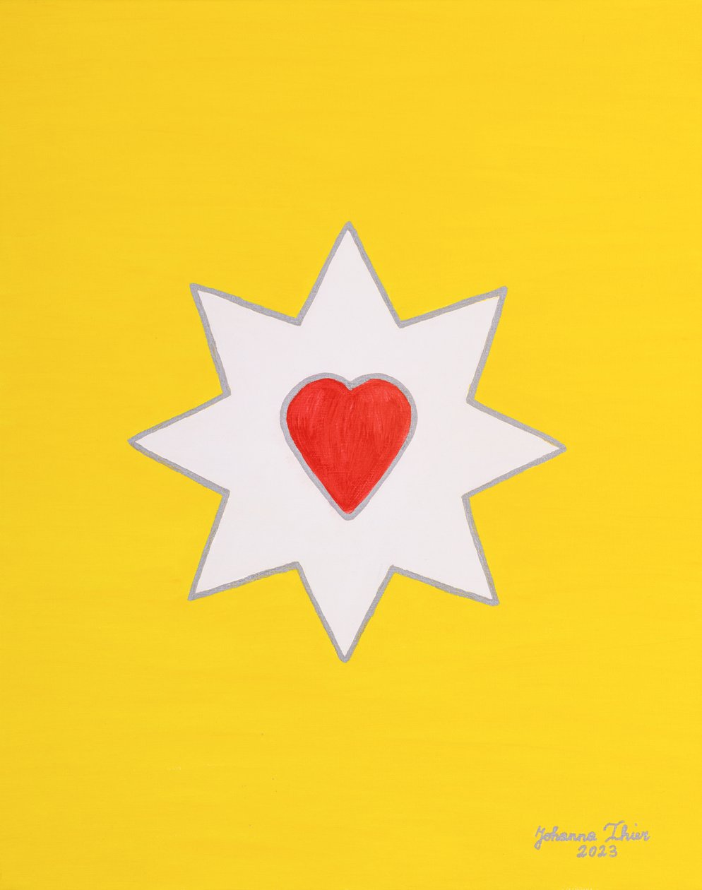 La estrella del amor que alegra el corazón - imagen sin cita de Johanna Thier