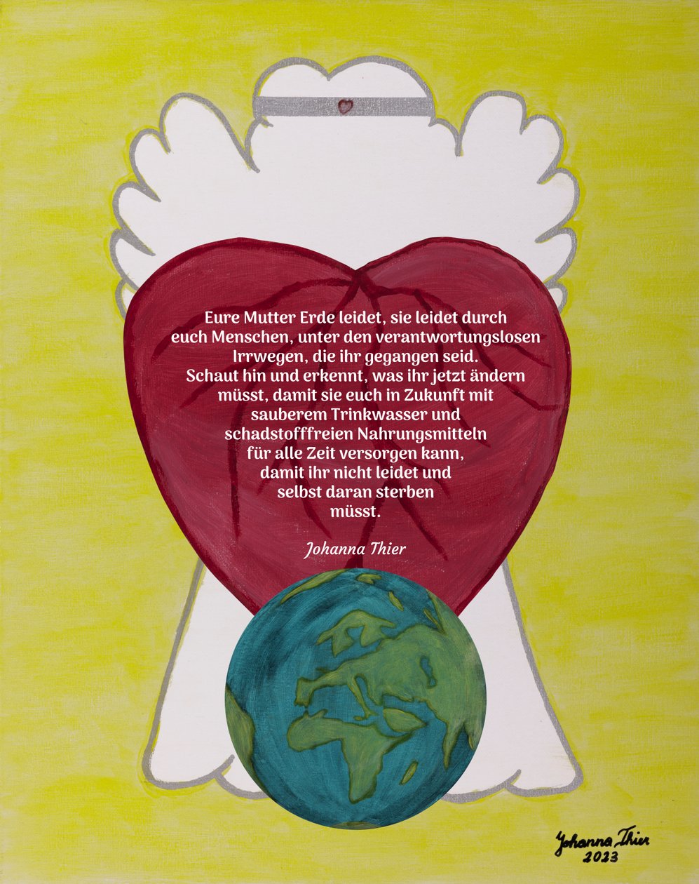 Ángel de la Madre Tierra de Johanna Thier