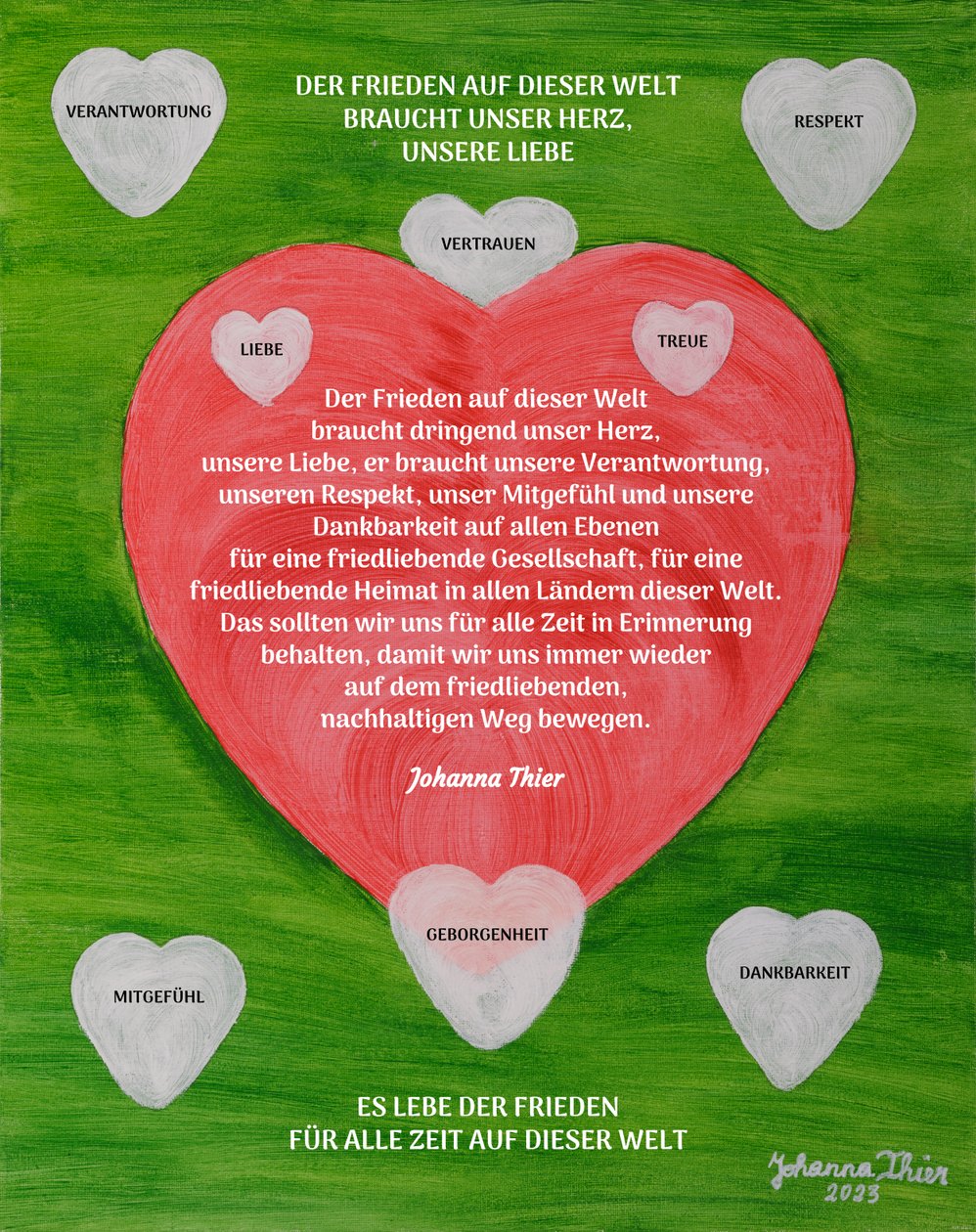 Rosental Corazón Amor de Johanna Thier