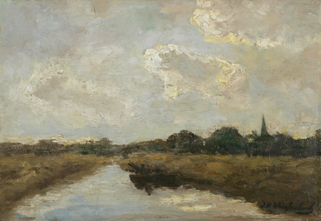 Paisaje de Johannes Hendrik Weissenbruch