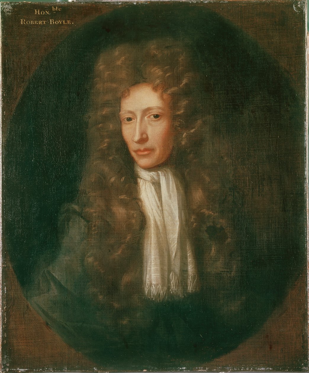 Retrato de Robert Boyle de Johannes (after) Kerseboom