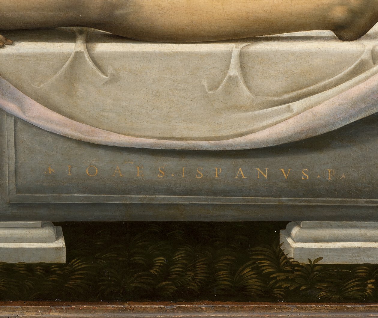 Lamentación (detalle), c.1490-1510 de Johannes (fl.16th century) Hispanus