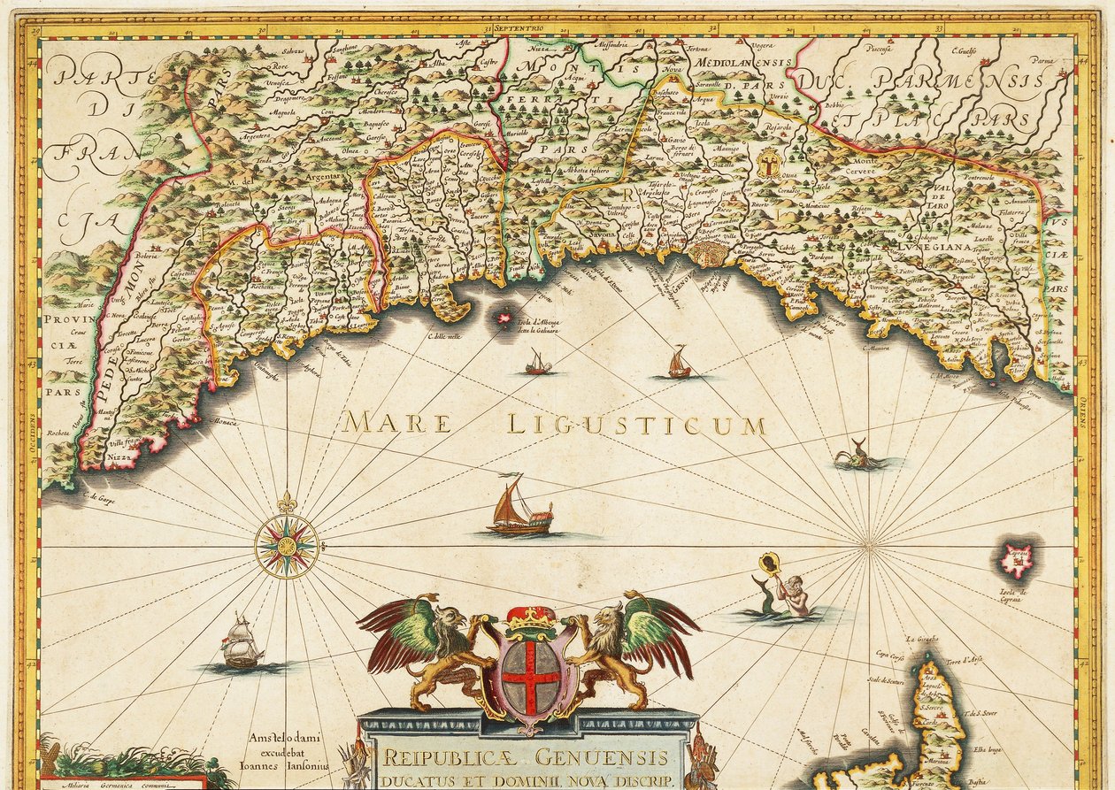 República de Génova, Mapa de Johannes Baptista Vrints