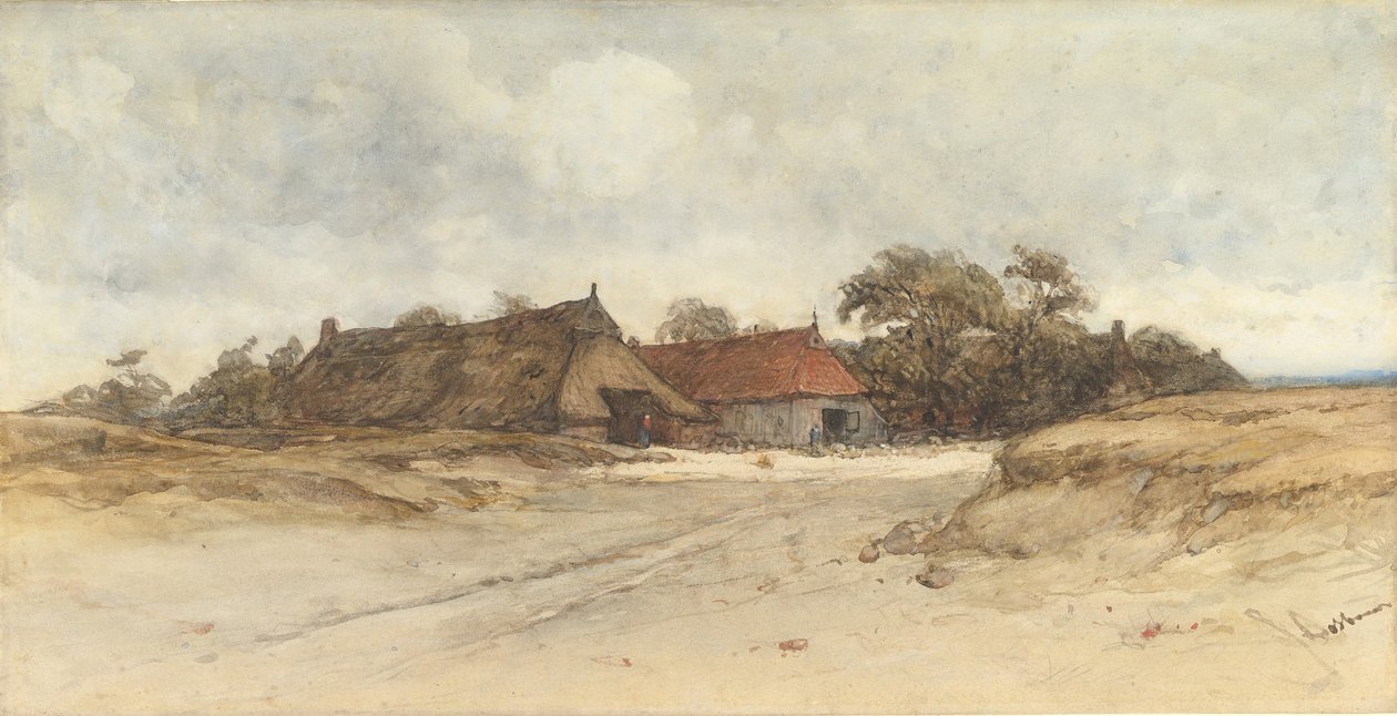 Casas de Campo, siglo XIX de Johannes Bosboom