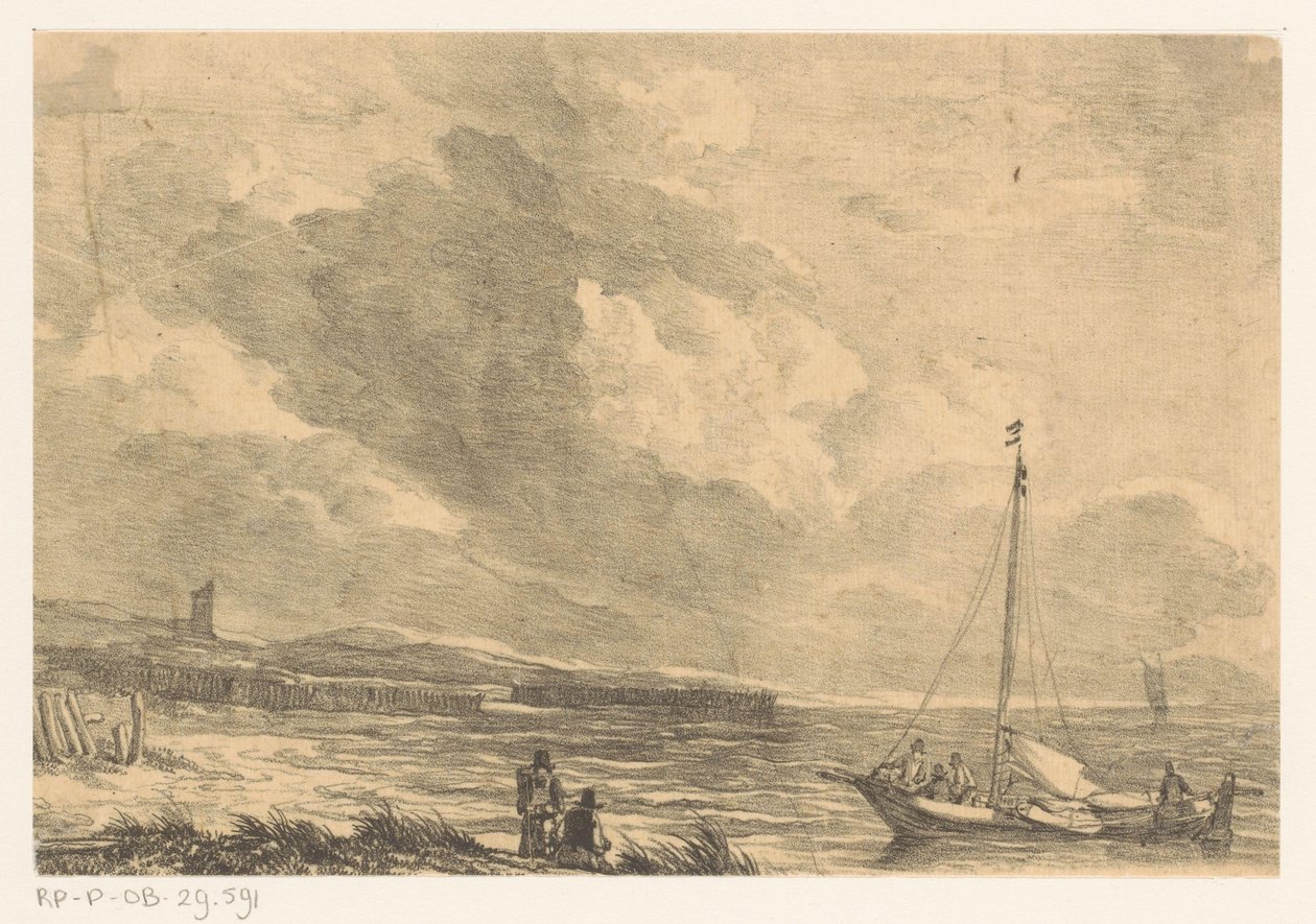 Amarres para veleros de Johannes Christiaan Schotel