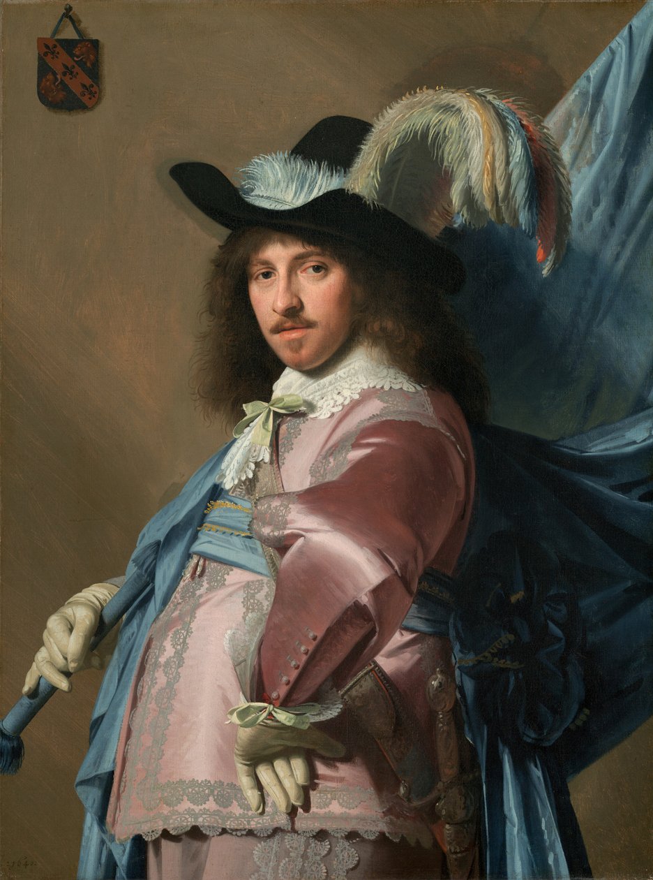 Andries Stilte como abanderado de Johannes Cornelisz Verspronck