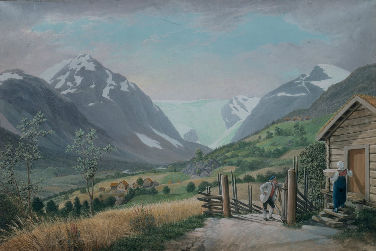 Glaciar Boeyum, Krondalen de Johannes Flintoe