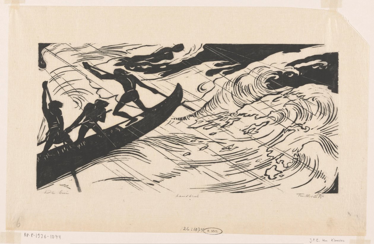 De bui (título original del objeto) de Johannes Frederik Engelbert ten Klooster (signed by artist)