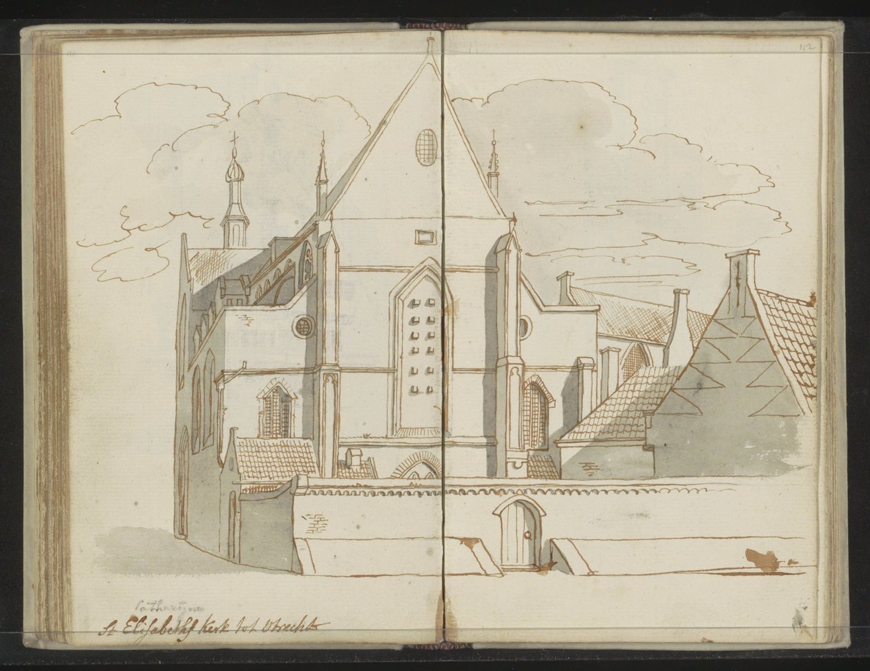Catharijnekerk en Utrecht de Johannes Huibert Prins