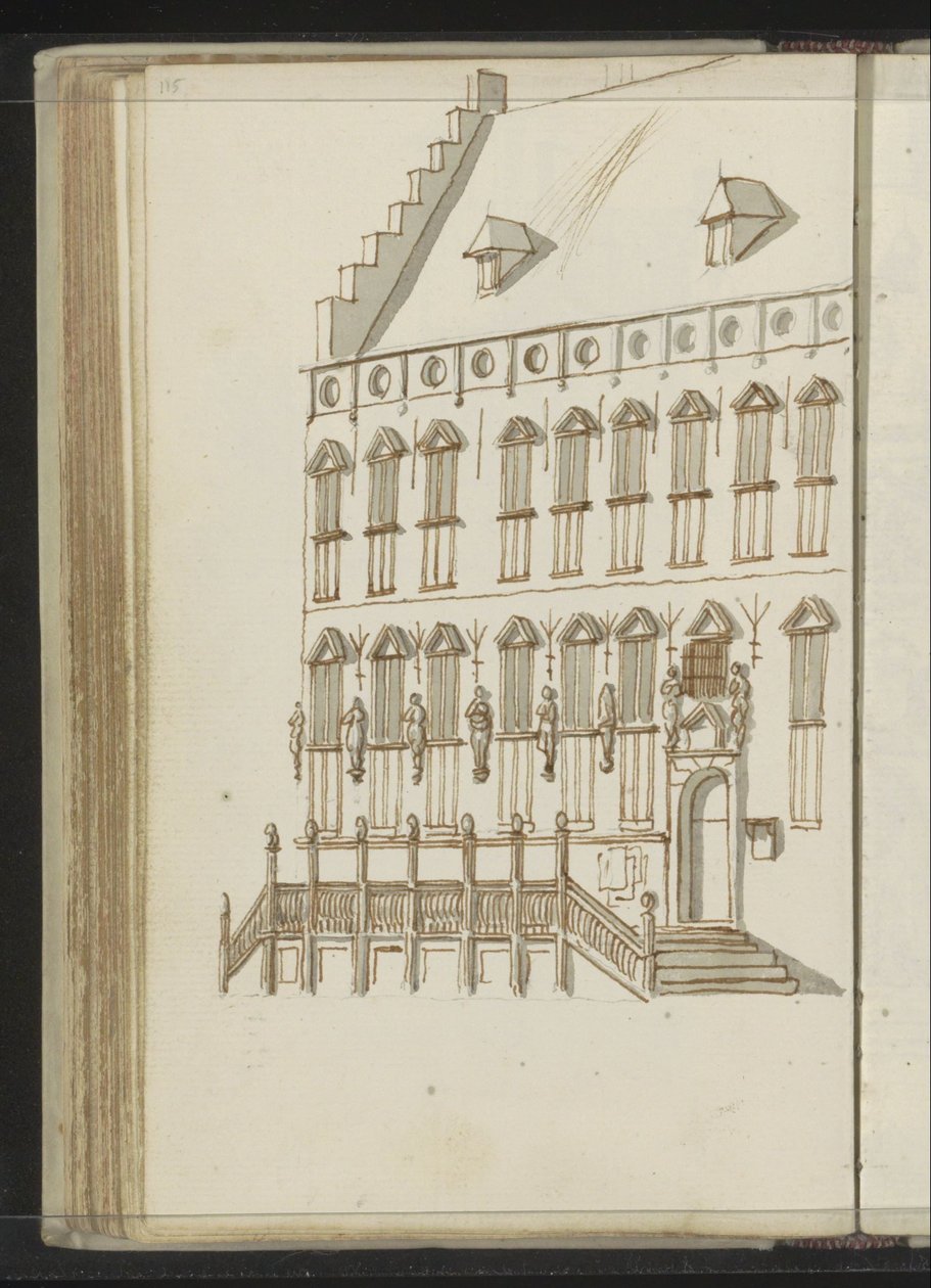 Fachada del ayuntamiento de Nijmegen de Johannes Huibert Prins