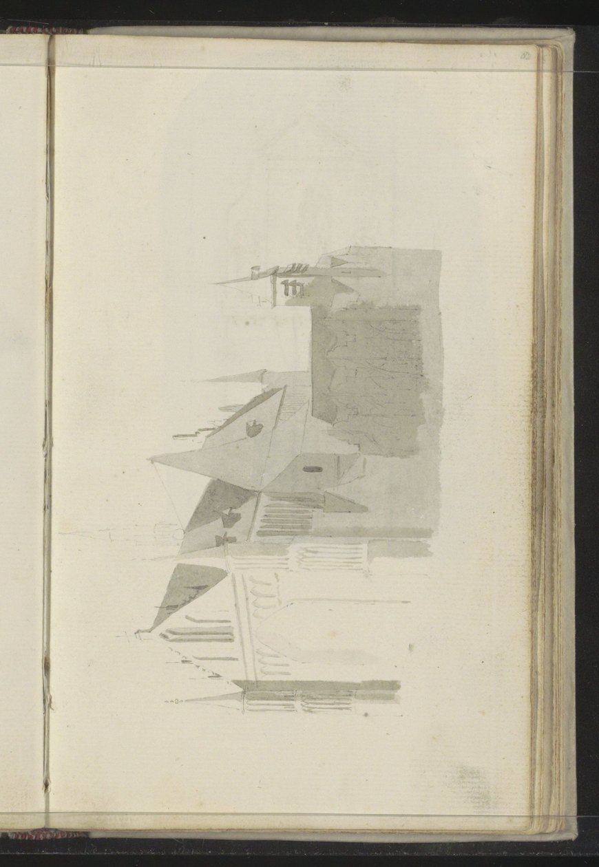 Iglesia de las tierras altas en Leiden de Johannes Huibert Prins