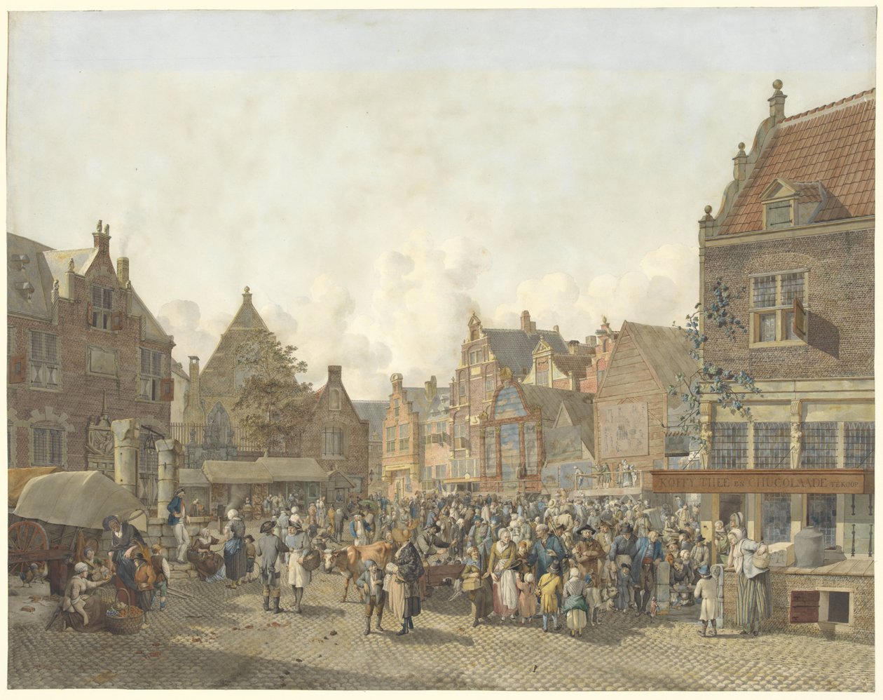 Plaza del Pueblo con Feria
Plaza del pueblo con feria de Johannes Huibert Prins