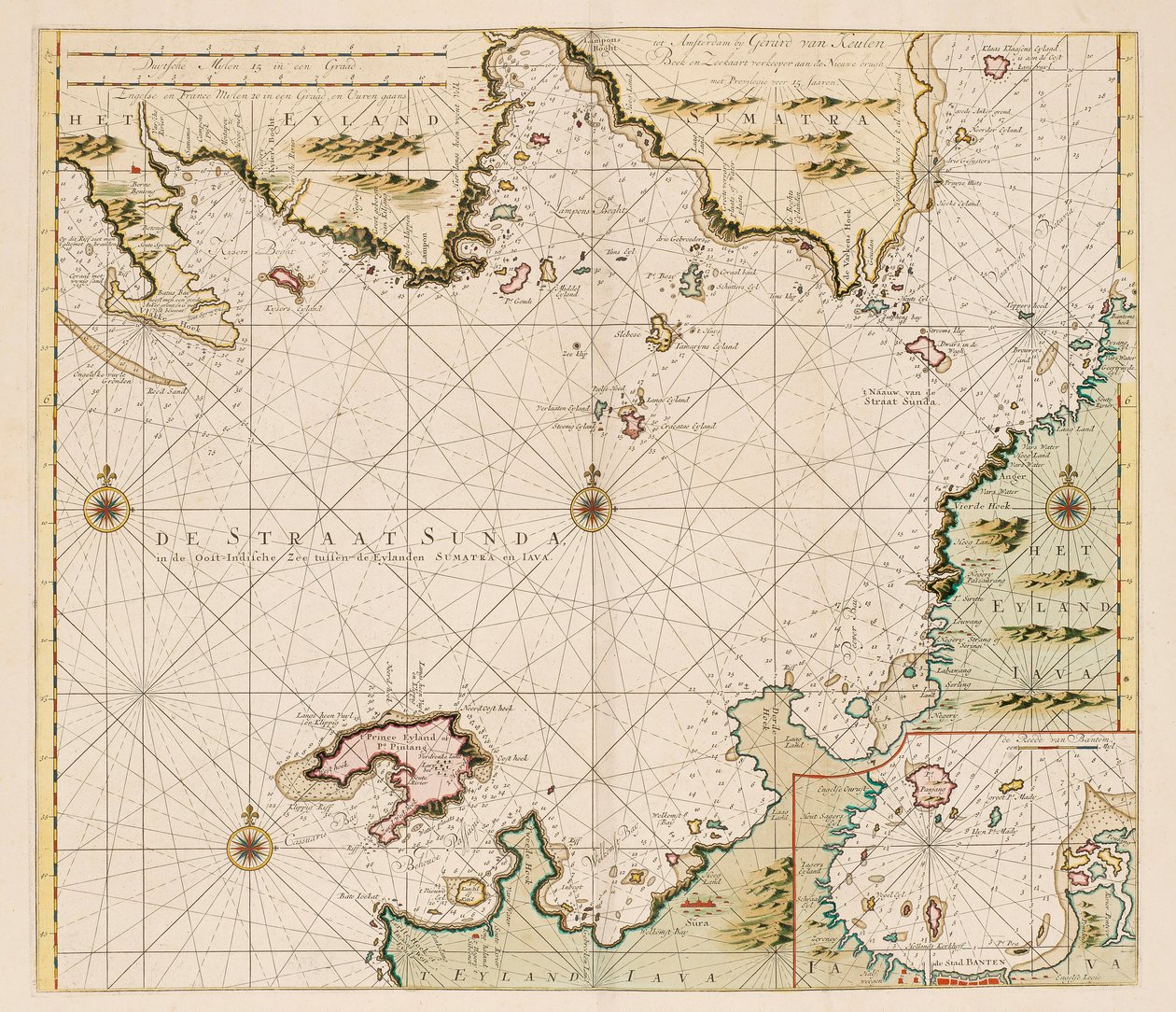 La nueva gran antorcha luminosa del mar : el sexto volumen : mostrando las costas marítimas, islas y puertos de Europa del Este de Johannes II Van Keulen