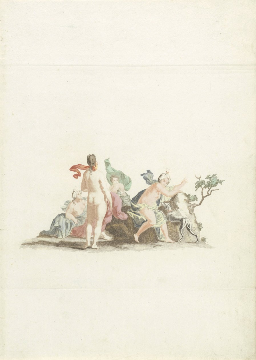 Diana y sus ninfas de Johannes Jacobsz van den Aveele (attributed to)