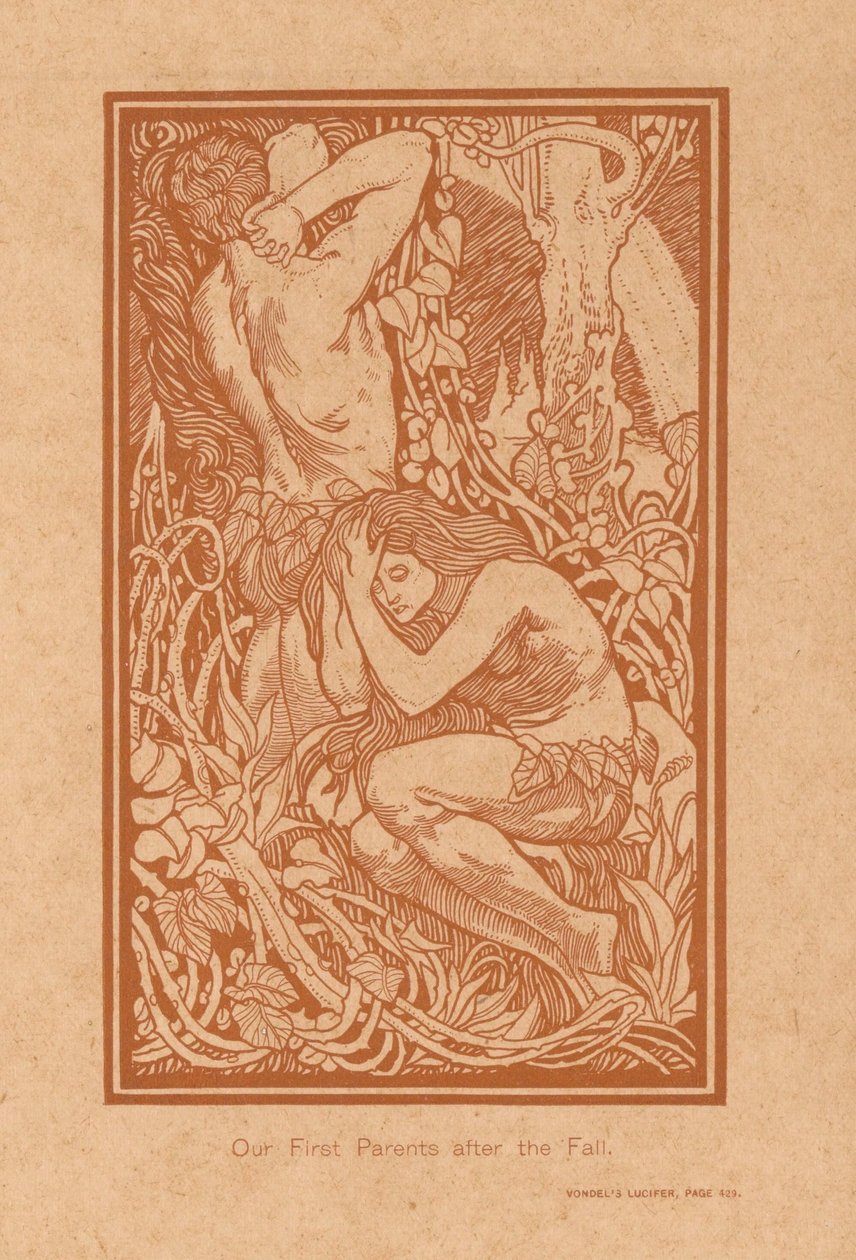 Adán y Eva después de la caída
Nuestros primeros padres después de la caída (título en el objeto) de Johannes Josephus Aarts