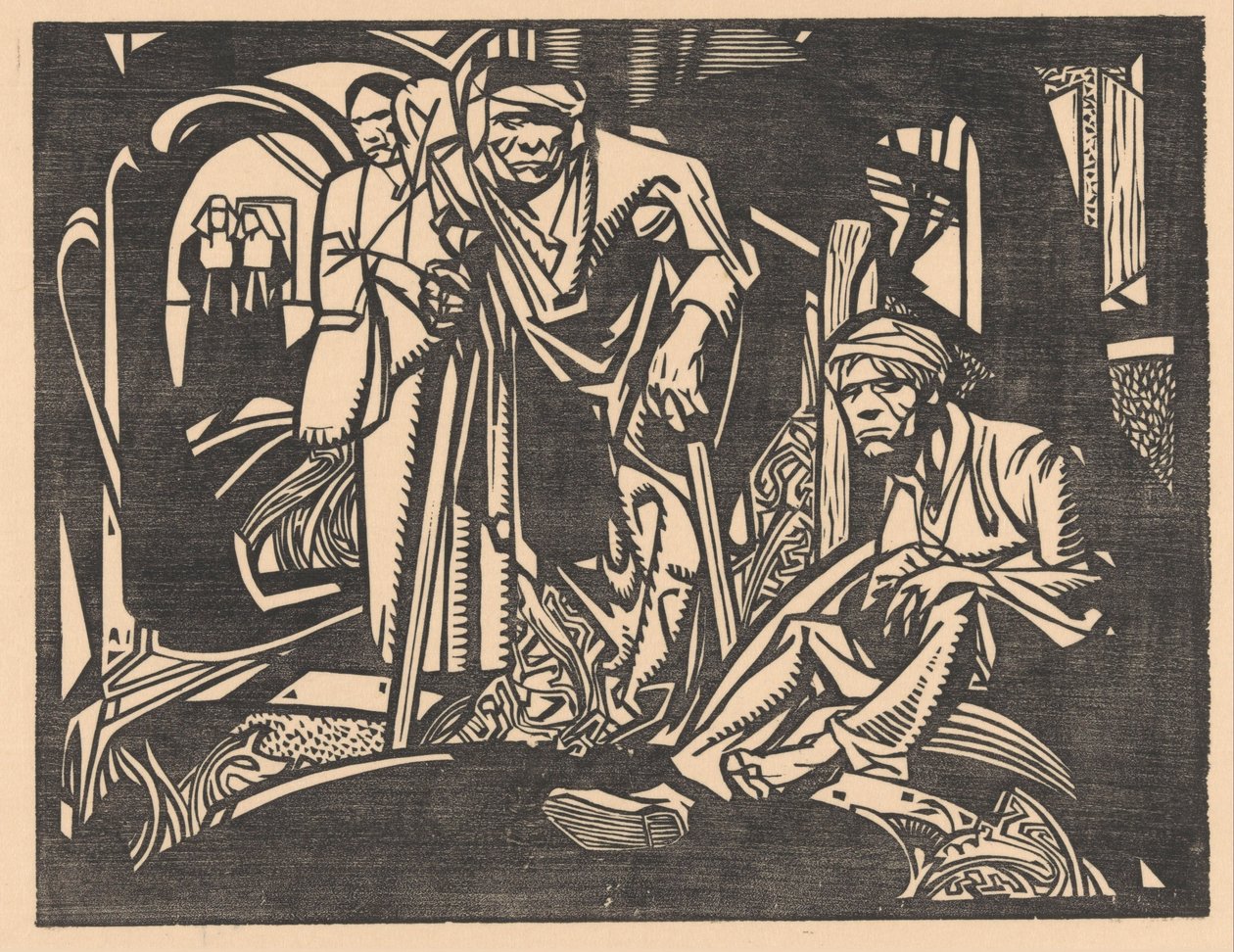 Herido en una iglesia de Johannes Josephus Aarts