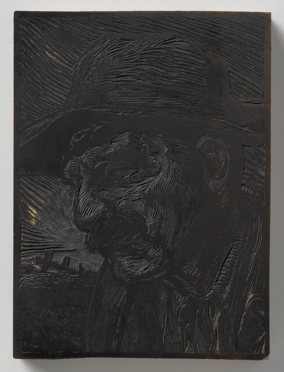 Cabeza masculina a la izquierda de Johannes Josephus Aarts