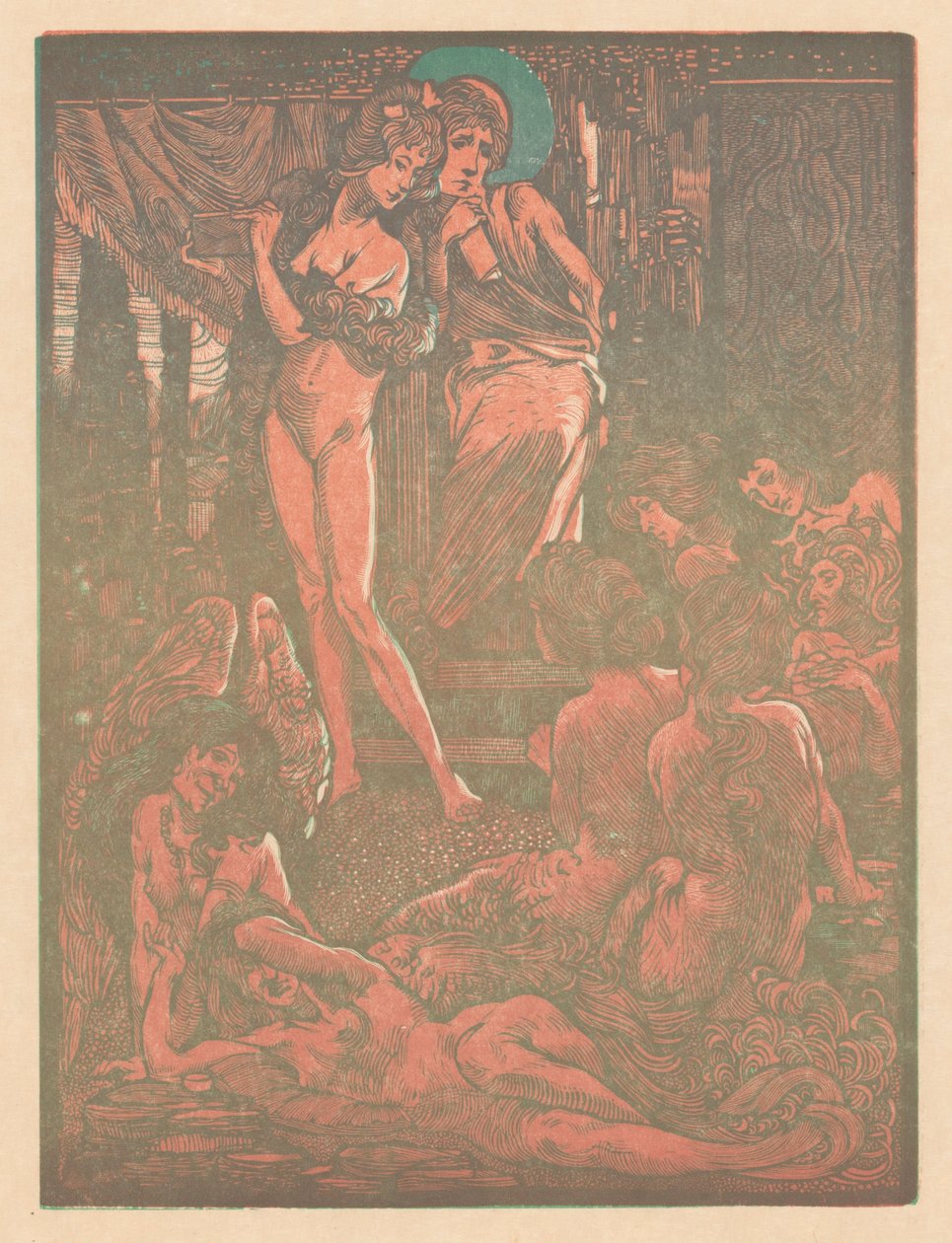 Nueve fantásticas figuras femeninas de Johannes Josephus Aarts