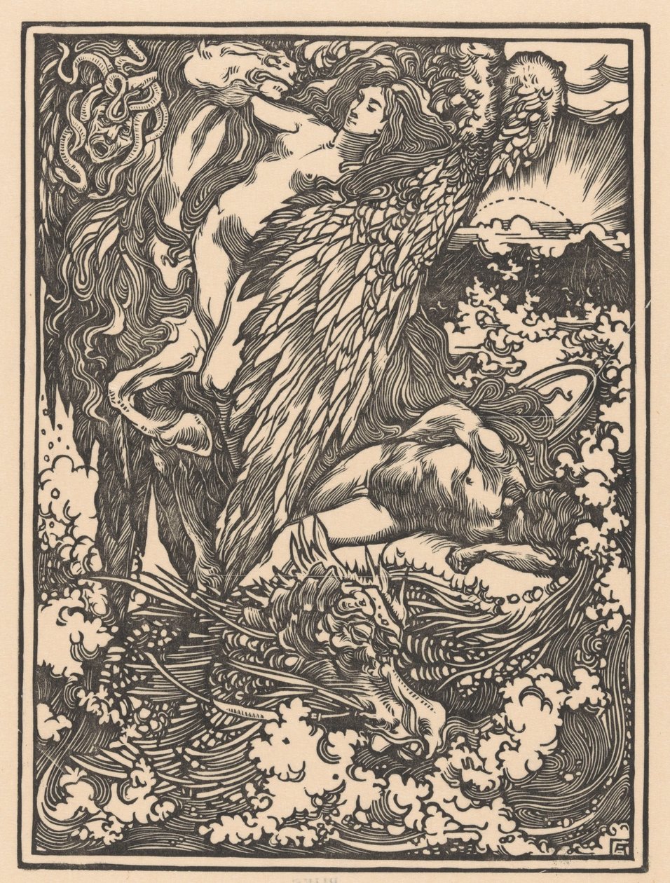 Perseo y Andrómeda de Johannes Josephus Aarts