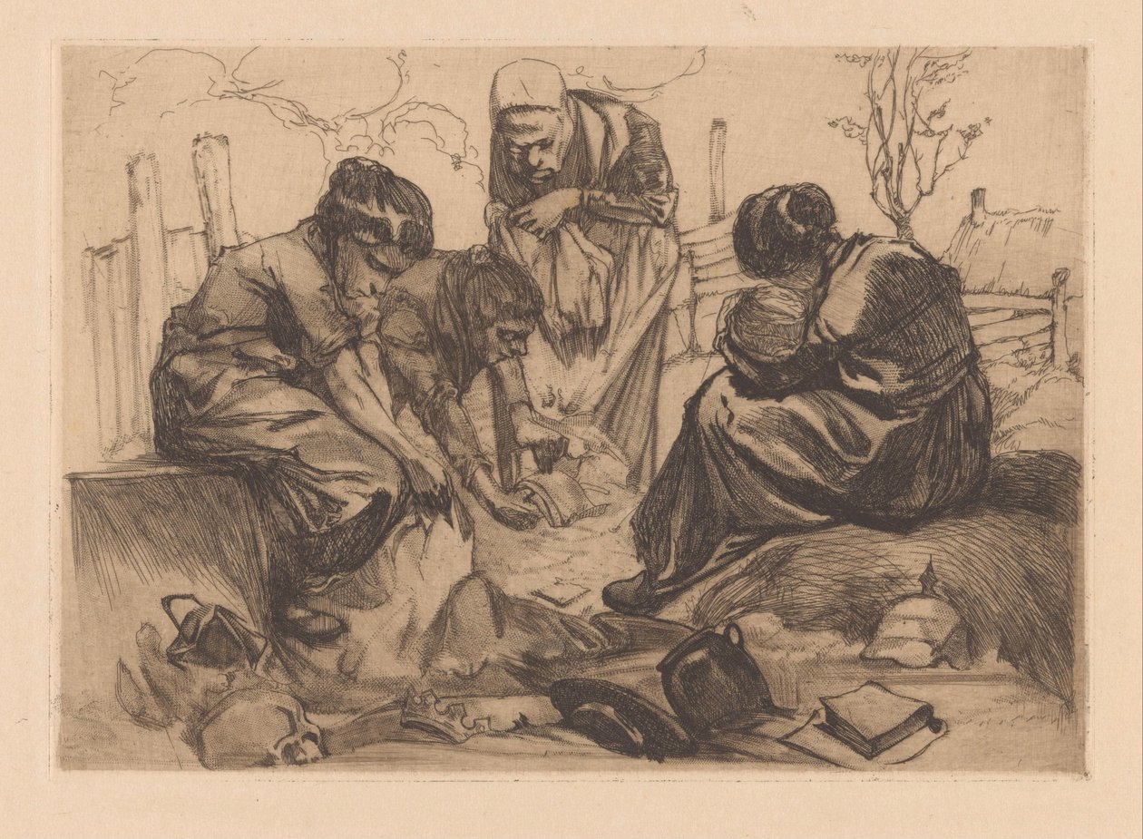 Mujeres en duelo de Johannes Josephus Aarts