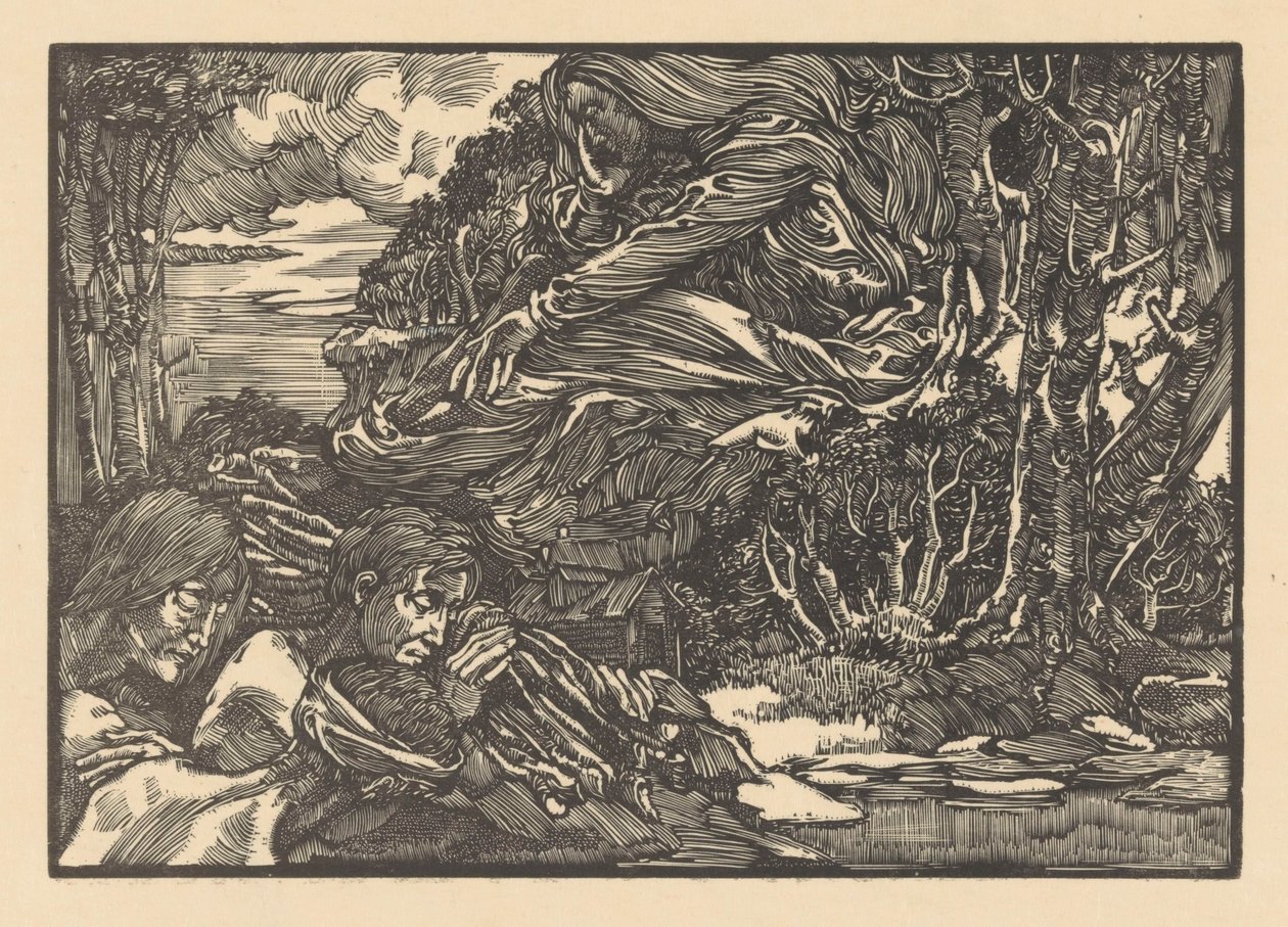 Aparición en el bosque de Johannes Josephus Aarts