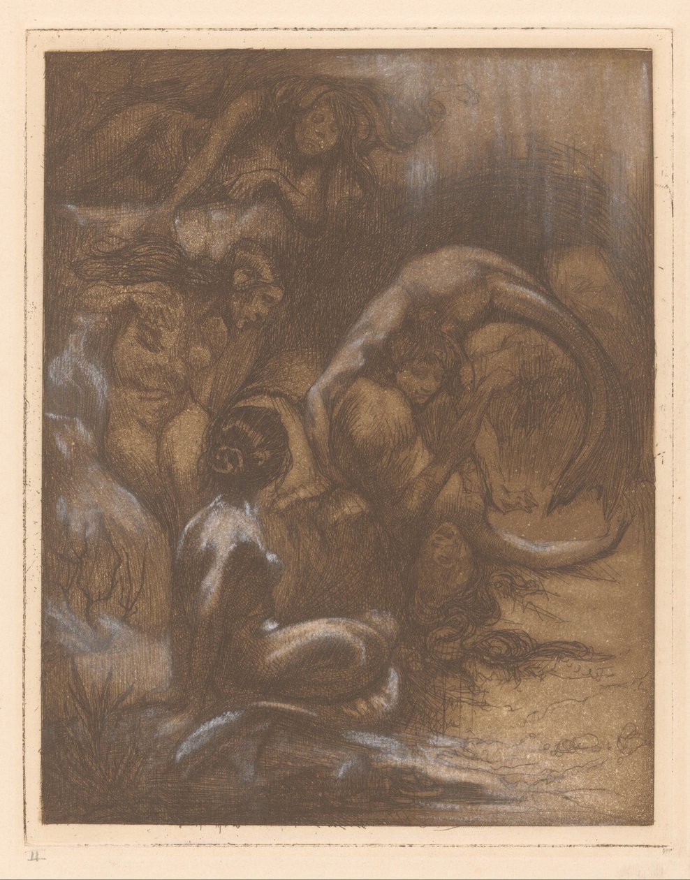 Cinco sirenas de Johannes Josephus Aarts