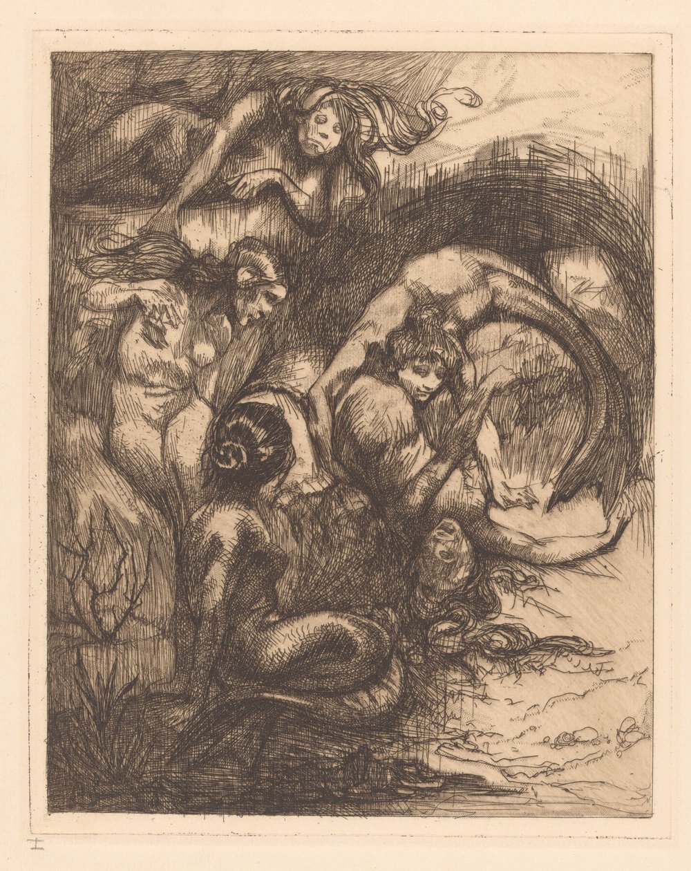 Cinco sirenas de Johannes Josephus Aarts