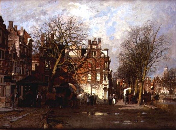 Vista Caprichosa de la Ciudad de Johannes Karel Christian Klinkenberg