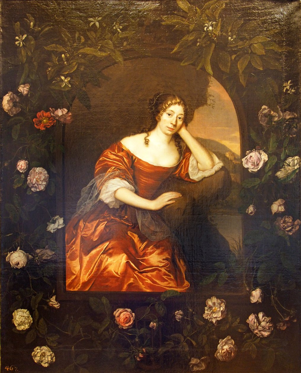Retrato de la Princesa Henriette Catharina von Anhalt-Dessau, nacida Princesa de Orange-Nassau (1637-1708) de Johannes Mytens