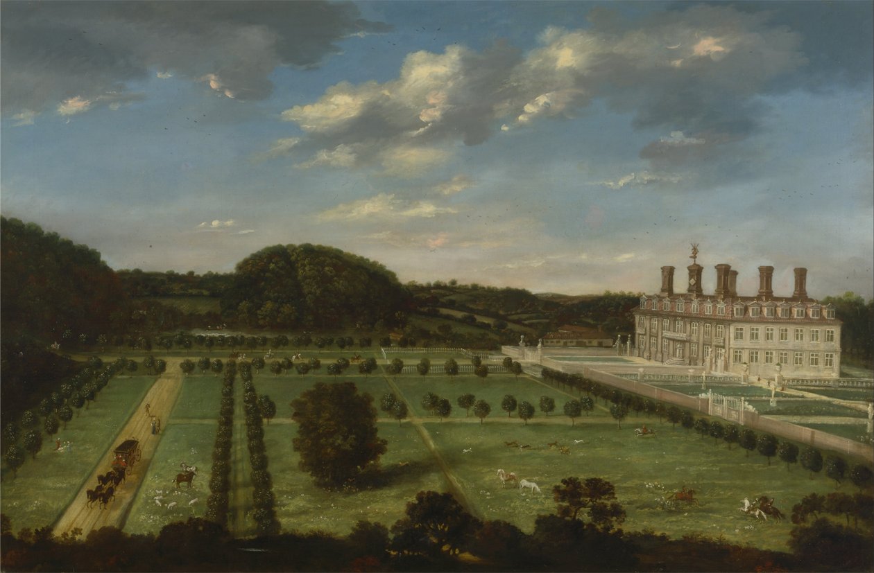 Vista de Bayhall, Pembury, Kent de Johannes Siberechts