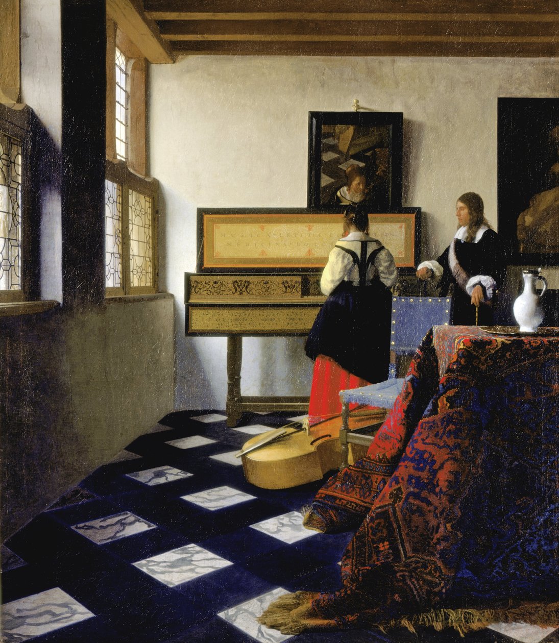 Holandés: La lección de música de Johannes Vermeer