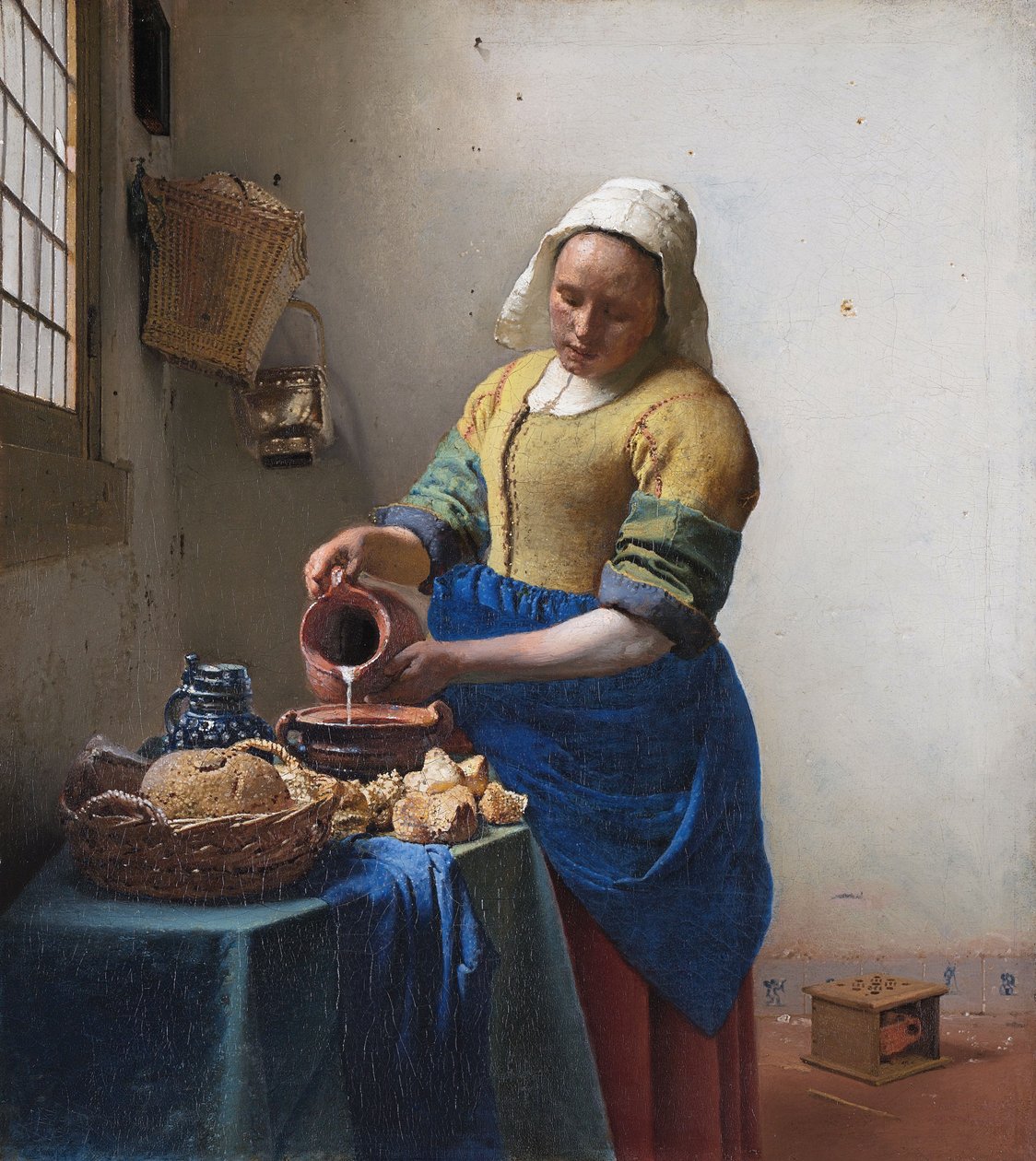 Holandés: La lechera La lechera de Johannes Vermeer